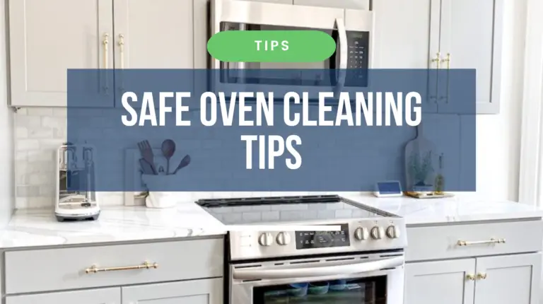 A Sparkling Oven in 5 Minutes – Safe Oven Cleaning Tips